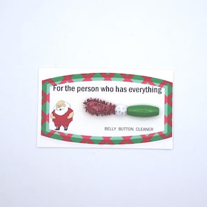 Belly button cleaner, customised birthday gifts, joke gift, funny novelty, Christmas stocking filler