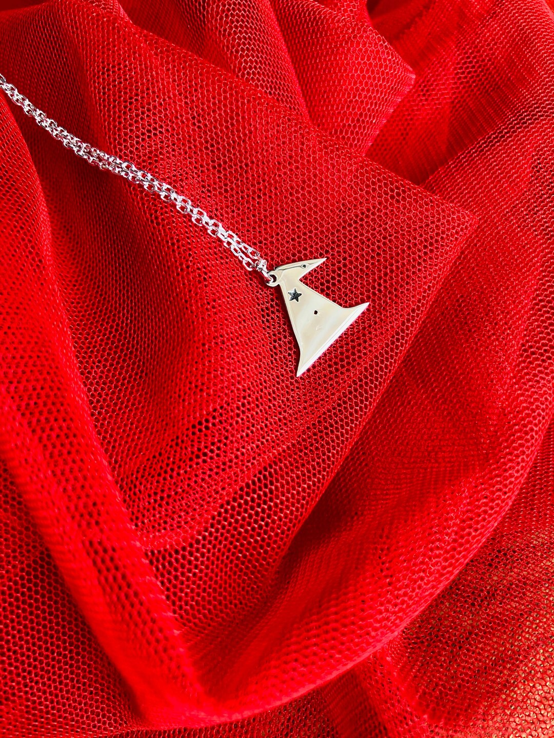 Dainty Witch Hat Necklace: Sterling Silver Halloween Pendant - Etsy
