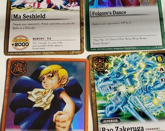 Zatch Bell cards and book 34 cards pink spell book #3