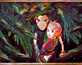 In the Wings of Howl - Howl’s Moving Castle 20x30” LE Signed Print