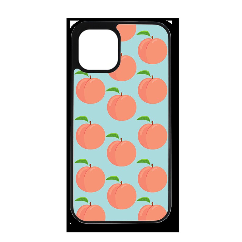 Blue Peach iPhone Case image 1