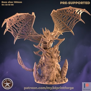 Skull Dragon/ Dungeon ICC / My3DPrintForge / Miniatures / D&D