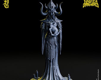 Josilfa Migol, the Arch Priestess / Faces of A Dying World - Mörk