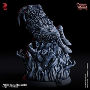 Phillip, Cursed Enchanter / Dungeons & Terrors 2 / Flesh Of Gods / Miniatures