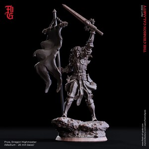 Prya, Dragon Highmaster / The Crimson Calamity / Flesh Of Gods / Miniatures