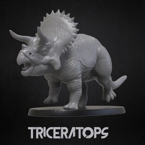 Triceratops / Dinosaurier / 3D IPStudios / Miniaturen / D&D