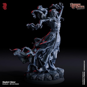 Shadow Sister / Rozszerzenie Dungeons & Terrors / Flesh Of Gods / Miniatury