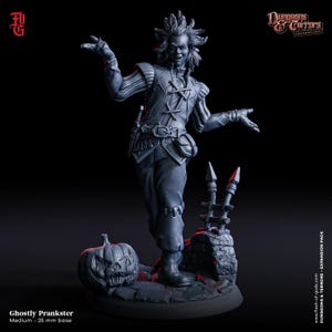 Ghostly Prankster / Dungeons & Terrors Expansion / Flesh Of Gods / Miniatures