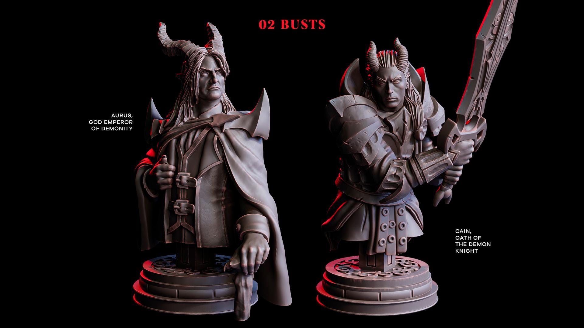 Cain, Oath of the Demon Knight 2x / the City of Demons / Flesh of