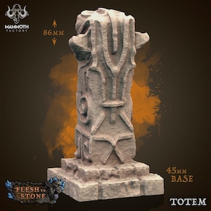 Totem / Van vlees tot steen / Mammoetfabriek / Miniaturen / D&D