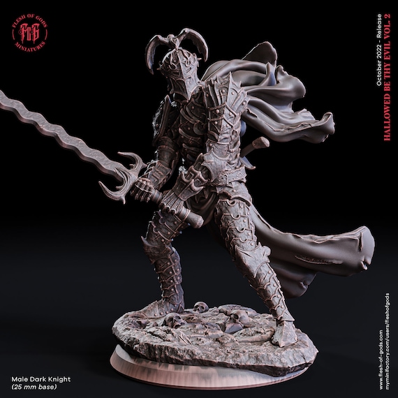 Male Dark Knight / Hallowed by thy Evil vol.2 / Flesh Of Gods / Miniatures