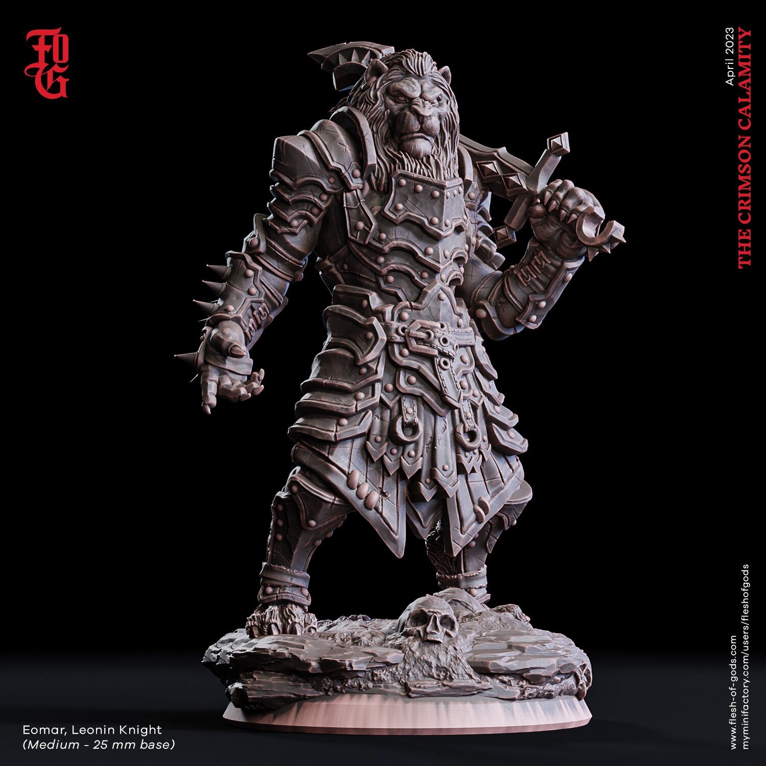 Eomar, Leonin Knight / the Crimson Calamity / Flesh of Gods