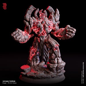 Golem Arcano / Apocalisse Incantata / Carne Degli Dei / Miniature