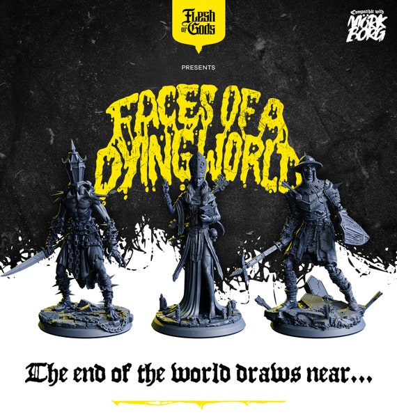 Berserker / Faces of A Dying World - Mörk Borg / Flesh of Gods