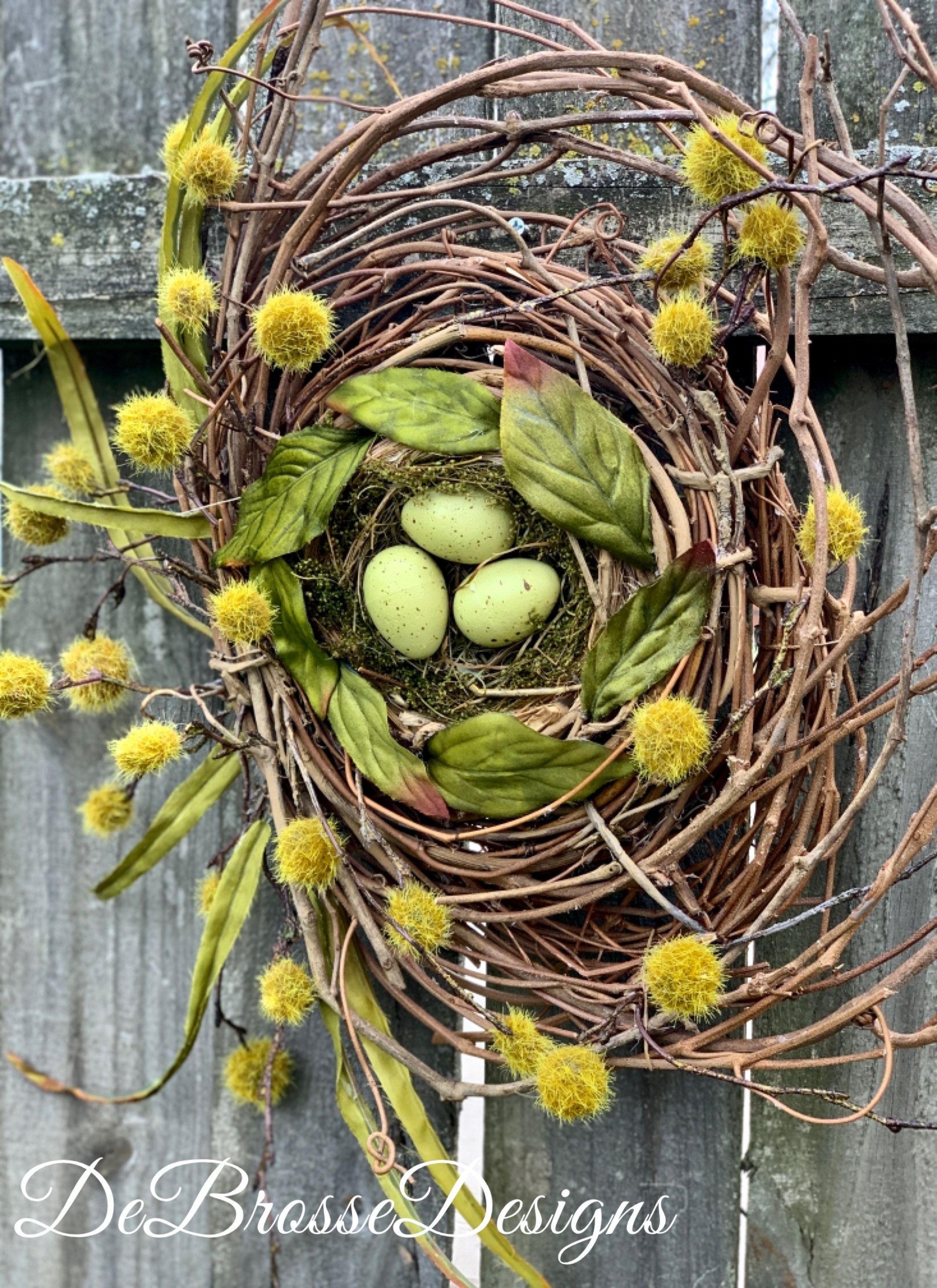 Wreath Accessory - Birds Nest