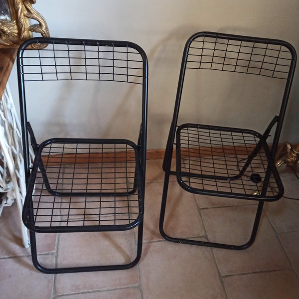 Lot 2 chaises tednet