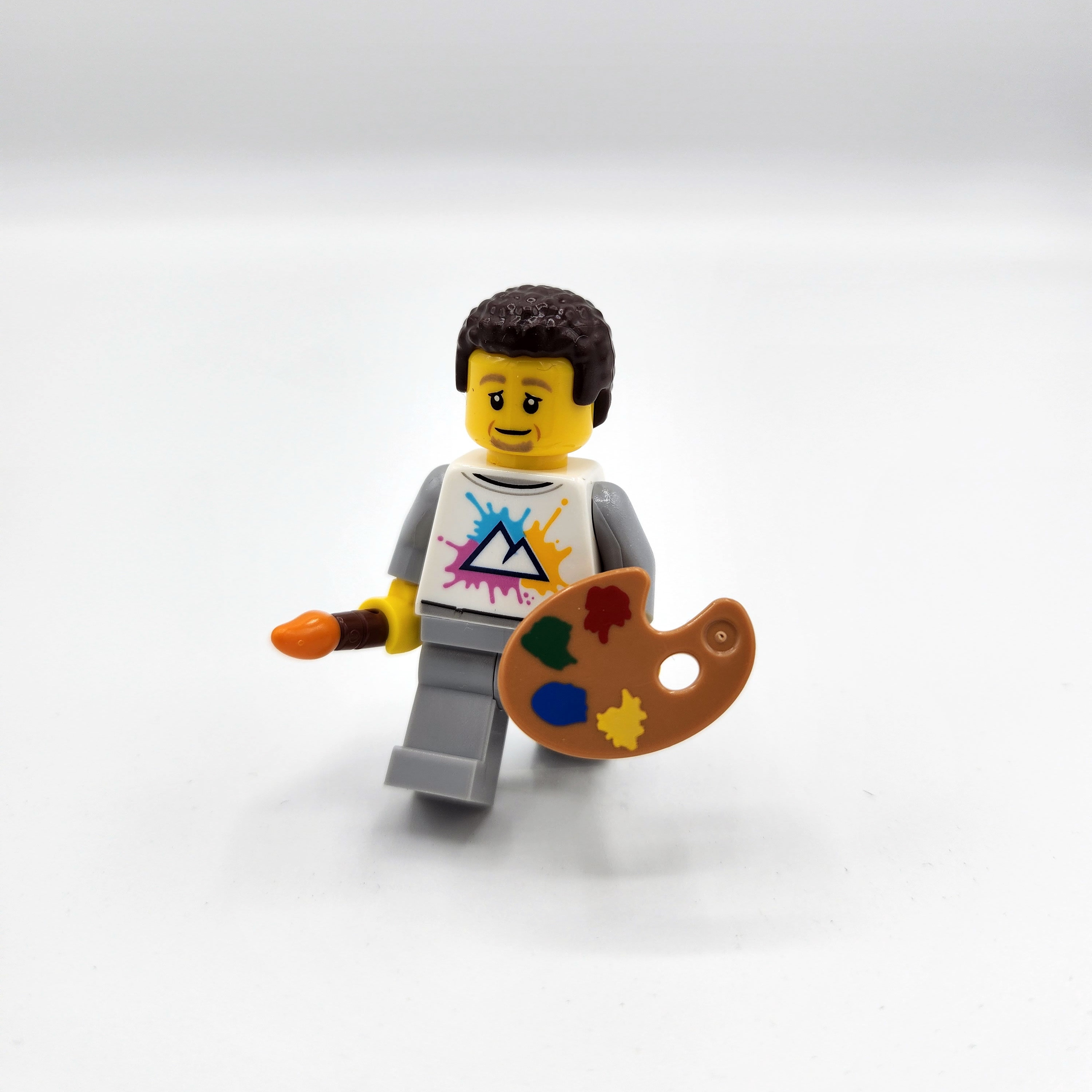 Custom LEGO® Minifigure Male Artist - Main Image