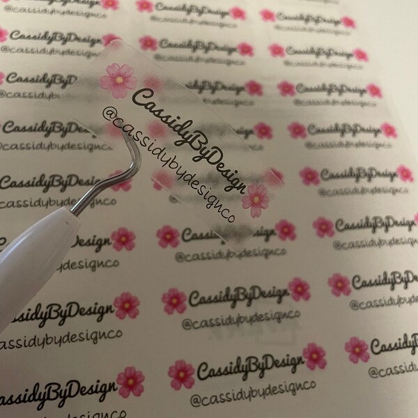 Lip Gloss Labels - Etsy