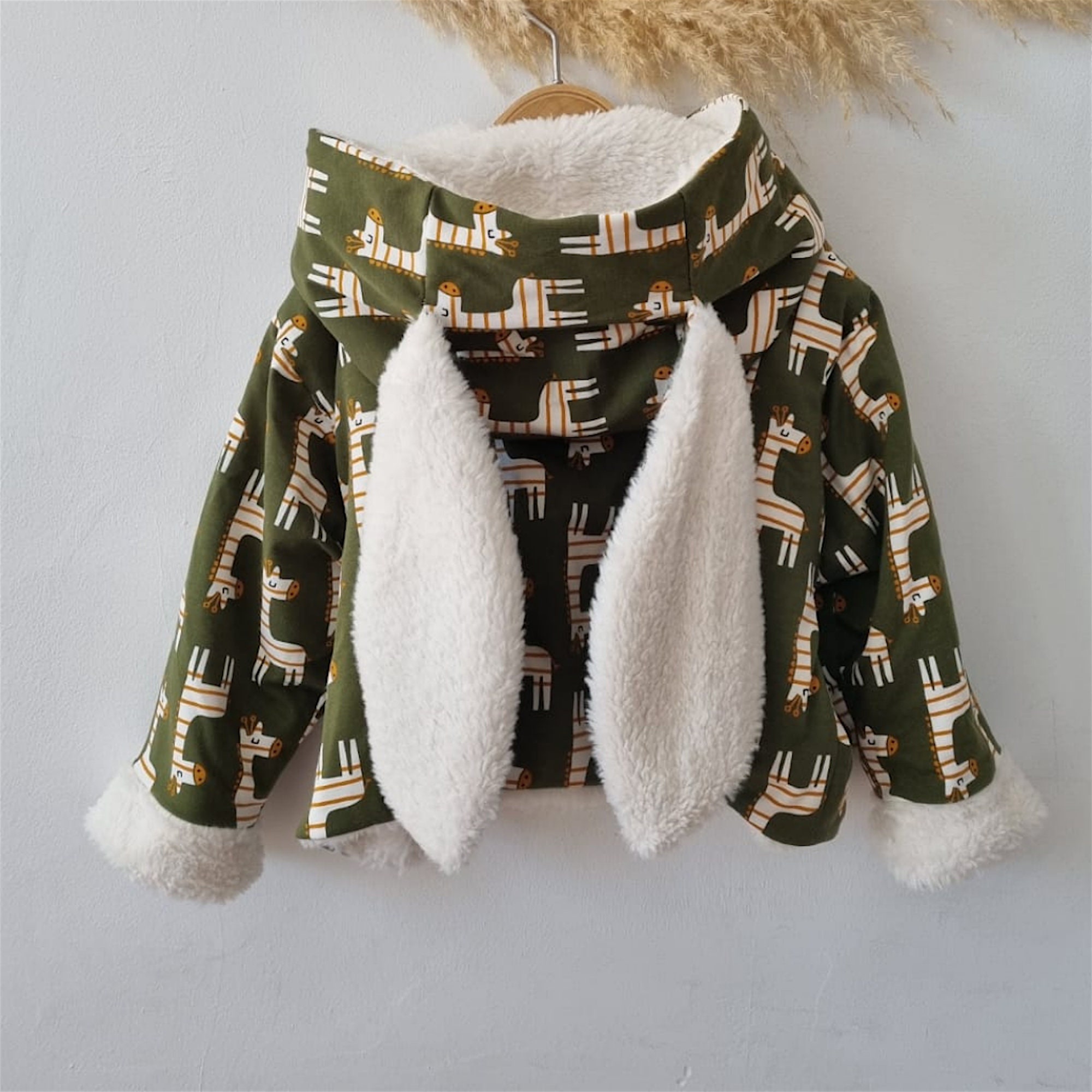 Cappotto Invernale Con Cappuccio Da Coniglio Per Bambine - Pelliccia Sintetica, Caldo E Morbido - Foto 8