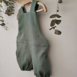 Sage Flower Girl Dress, Spring baby boy boho pants, Sage green classic pants for boys, toddler mint pants, organic rustic dress baby girls. image 10