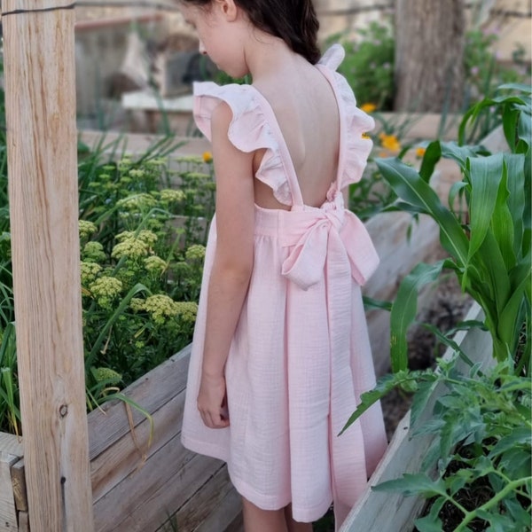 Dusty Pink Dress Etsy