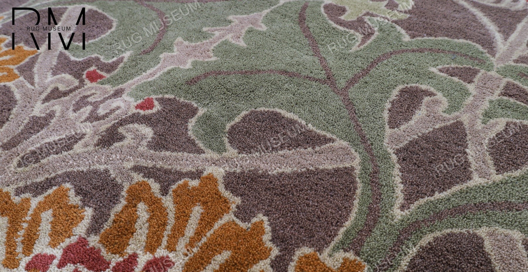 Brand New PB Hand Tufted Persian Style Woolen Area Rugs & Carpets Cecil