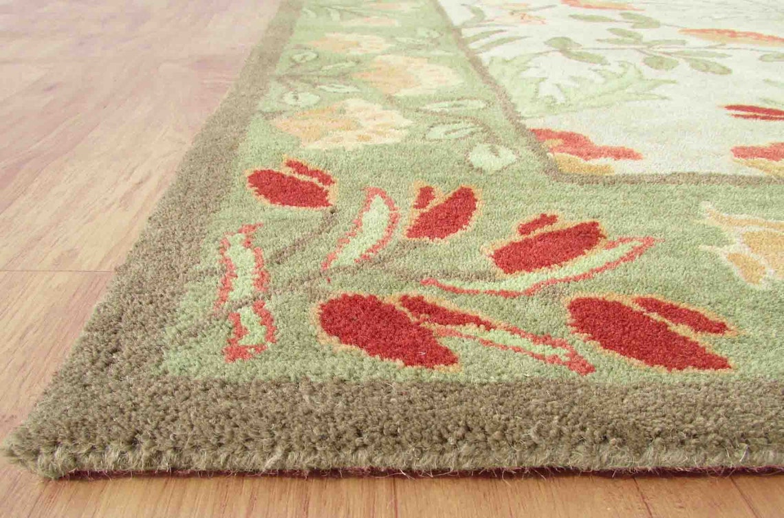 PB Brand New Hand Tufted Persian Style Woolen Area Rugs & Carpets Adeline Multi for Living Room