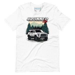 4Runner-Inspired Tee: Perfect Adventure Wear for SUV Enthusiasts & Trail Lovers | Classic Off-Road Design Shirt for Outdoor Journeys