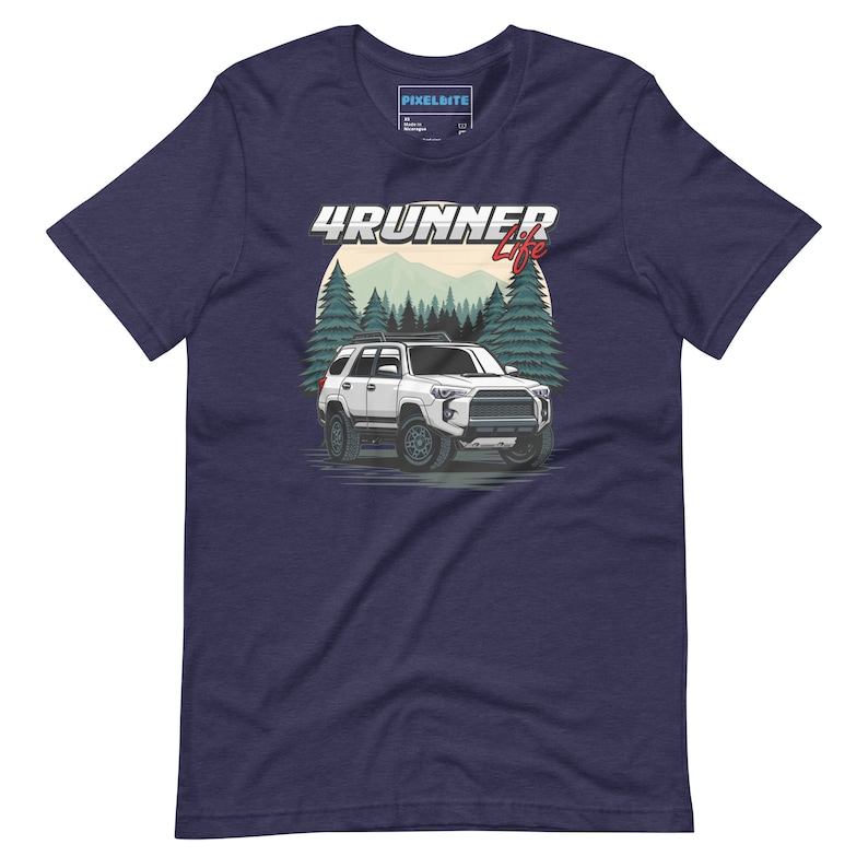 4Runner-Inspired Tee: Perfect Adventure Wear for SUV Enthusiasts & Trail Lovers | Classic Off-Road Design Shirt for Outdoor Journeys