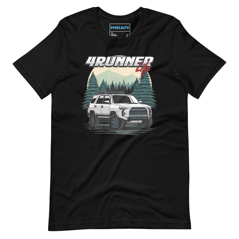 4Runner-Inspired Tee: Perfect Adventure Wear for SUV Enthusiasts & Trail Lovers | Classic Off-Road Design Shirt for Outdoor Journeys