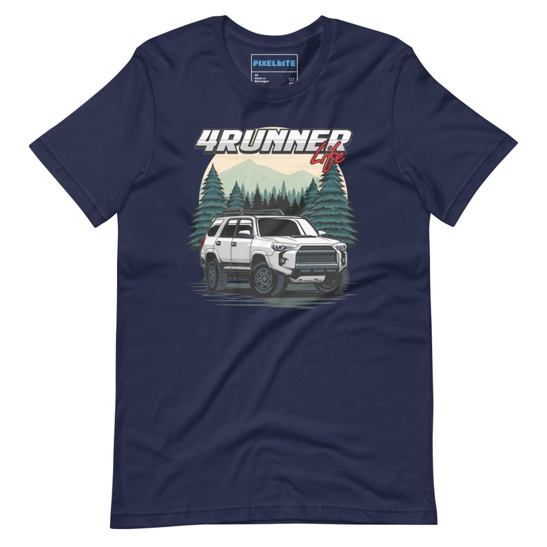 4Runner-Inspired Tee: Perfect Adventure Wear for SUV Enthusiasts & Trail Lovers | Classic Off-Road Design Shirt for Outdoor Journeys