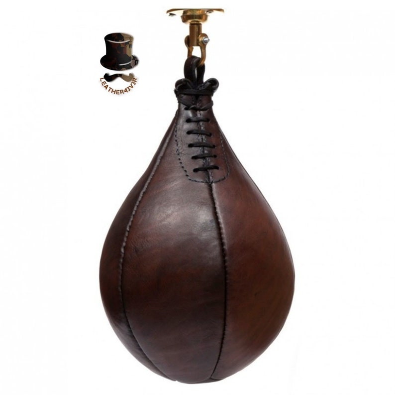 Vintage Leather Old School Style Speed Bag 1900s Retro Style Etsy