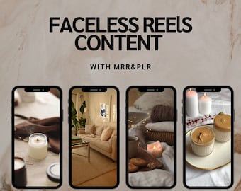 Faceless Videos MRR PLR |Aesthetic Videos | Master Resell Rights | Made for You | Faceless Instagram | Story Templates | Instagram marketing