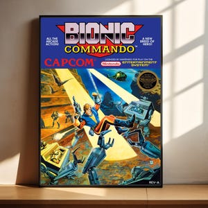 Bionic commando nes - Etsy 日本