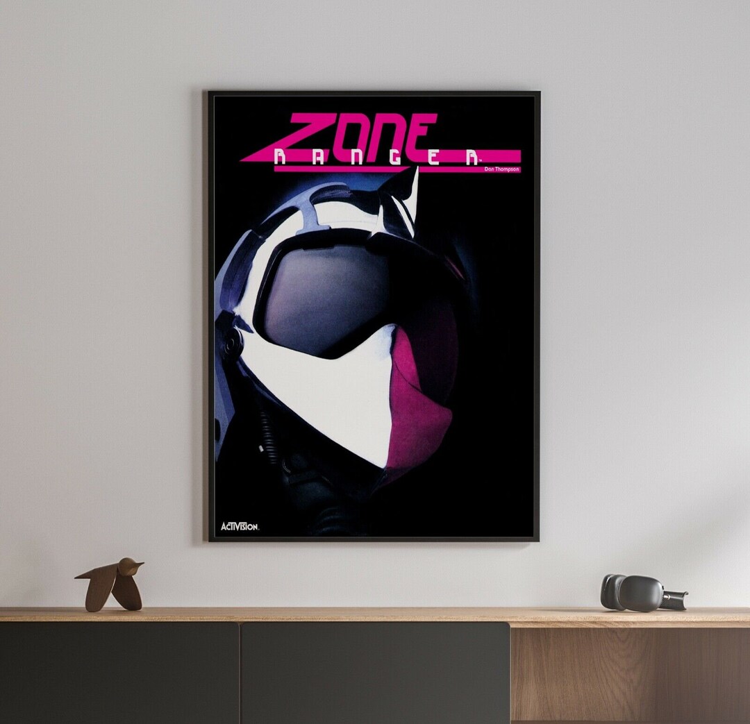 Zone Ranger 1984 Arcade Video Game Retro Print Poster 18 X 24 Inches - Etsy