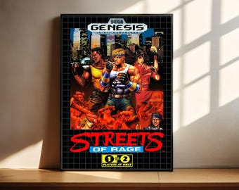 ストリート・オブ・レイジ3 PALカスタムメガドライブPALゲーム