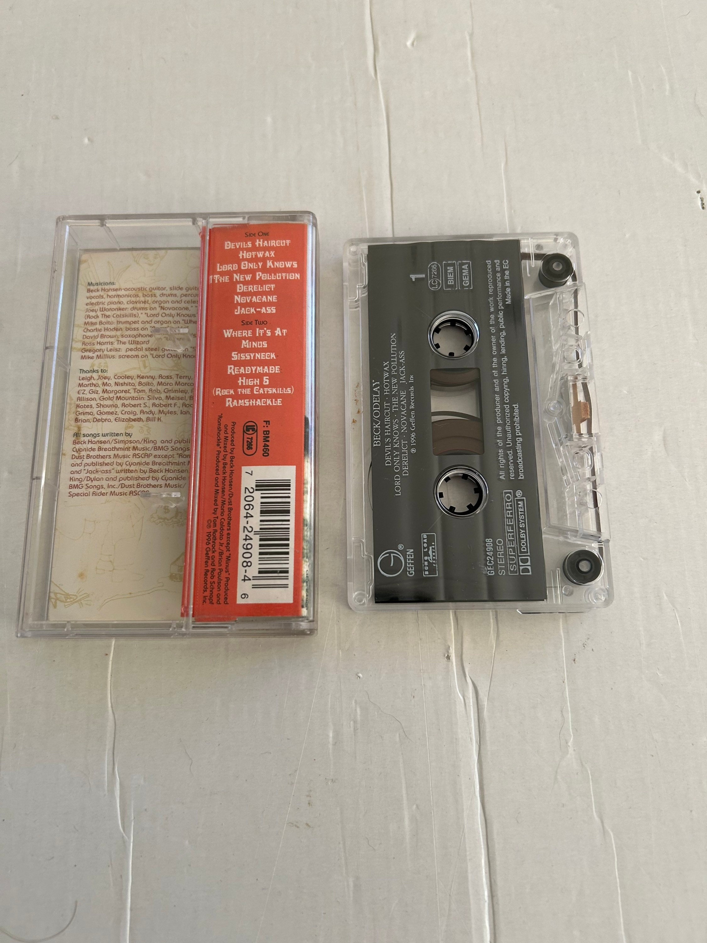 【激安】 Beck Odelay UK Etsy - Tape Cassette 洋楽