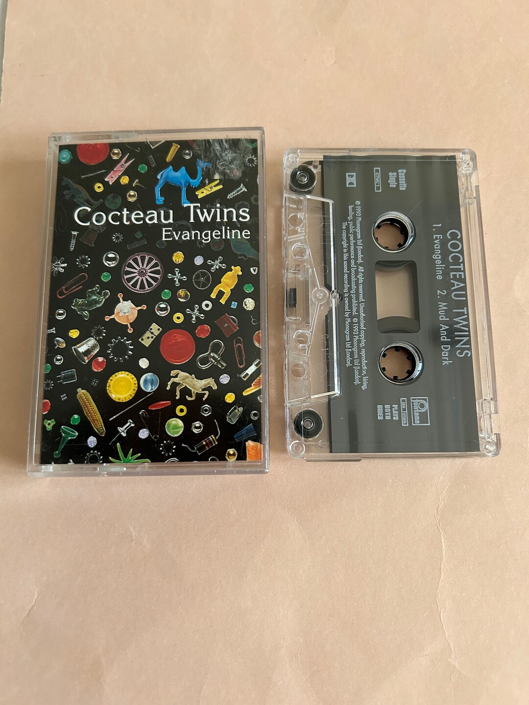 Cocteau Twins Evangeline Cassette Tape Etsy
