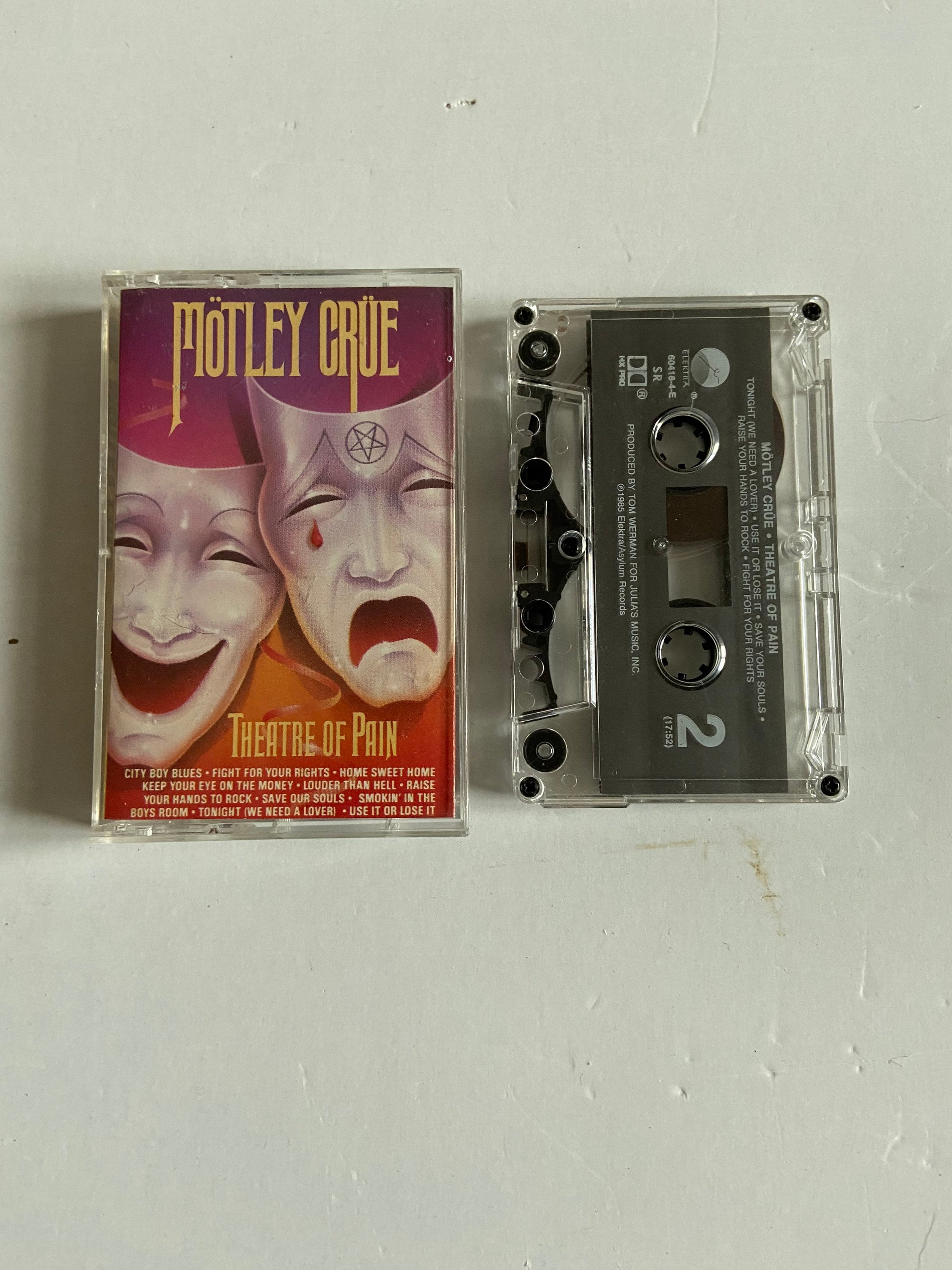 Motley Crue Theatre of Pain Cassette Tape - Etsy