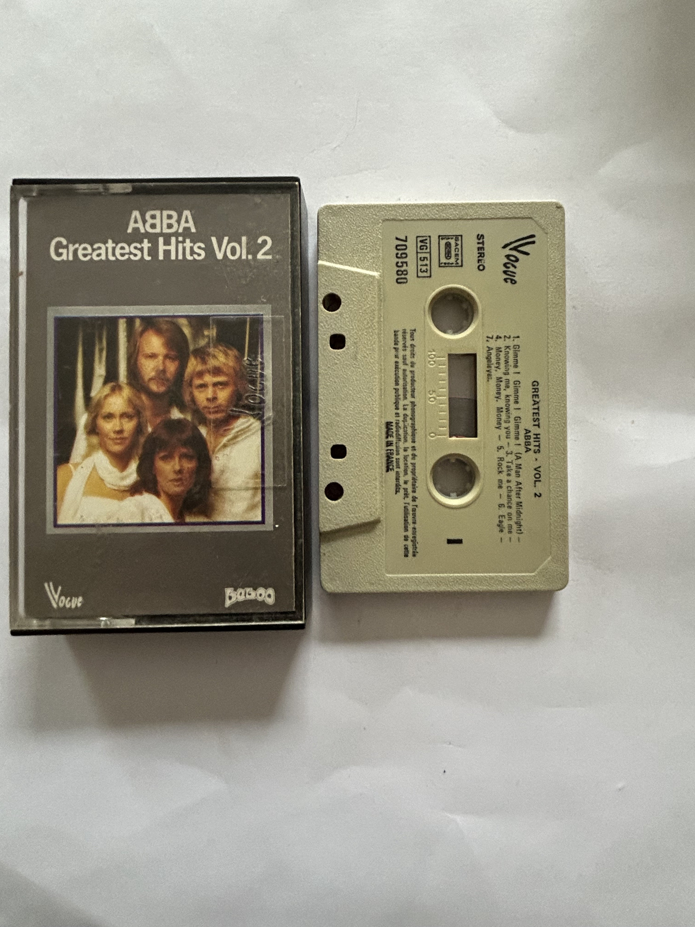 Abba Greatest Hits Vol 2 France Cassette Tape - Etsy