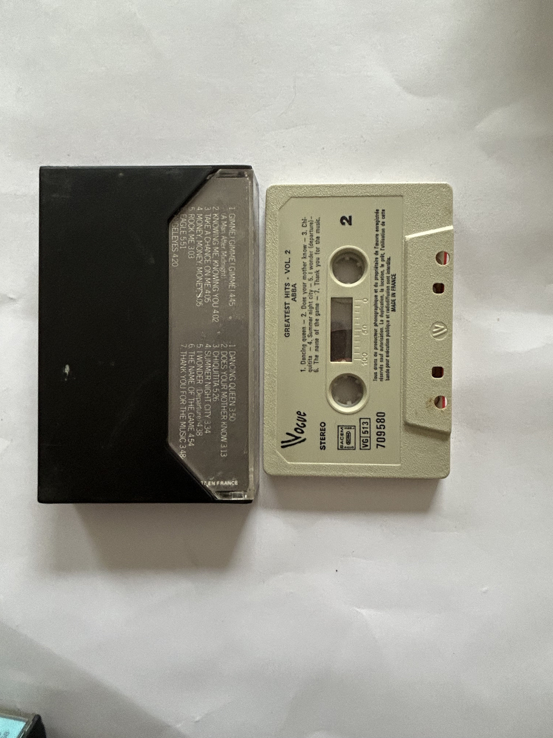Abba Greatest Hits Vol 2 France Cassette Tape - Etsy