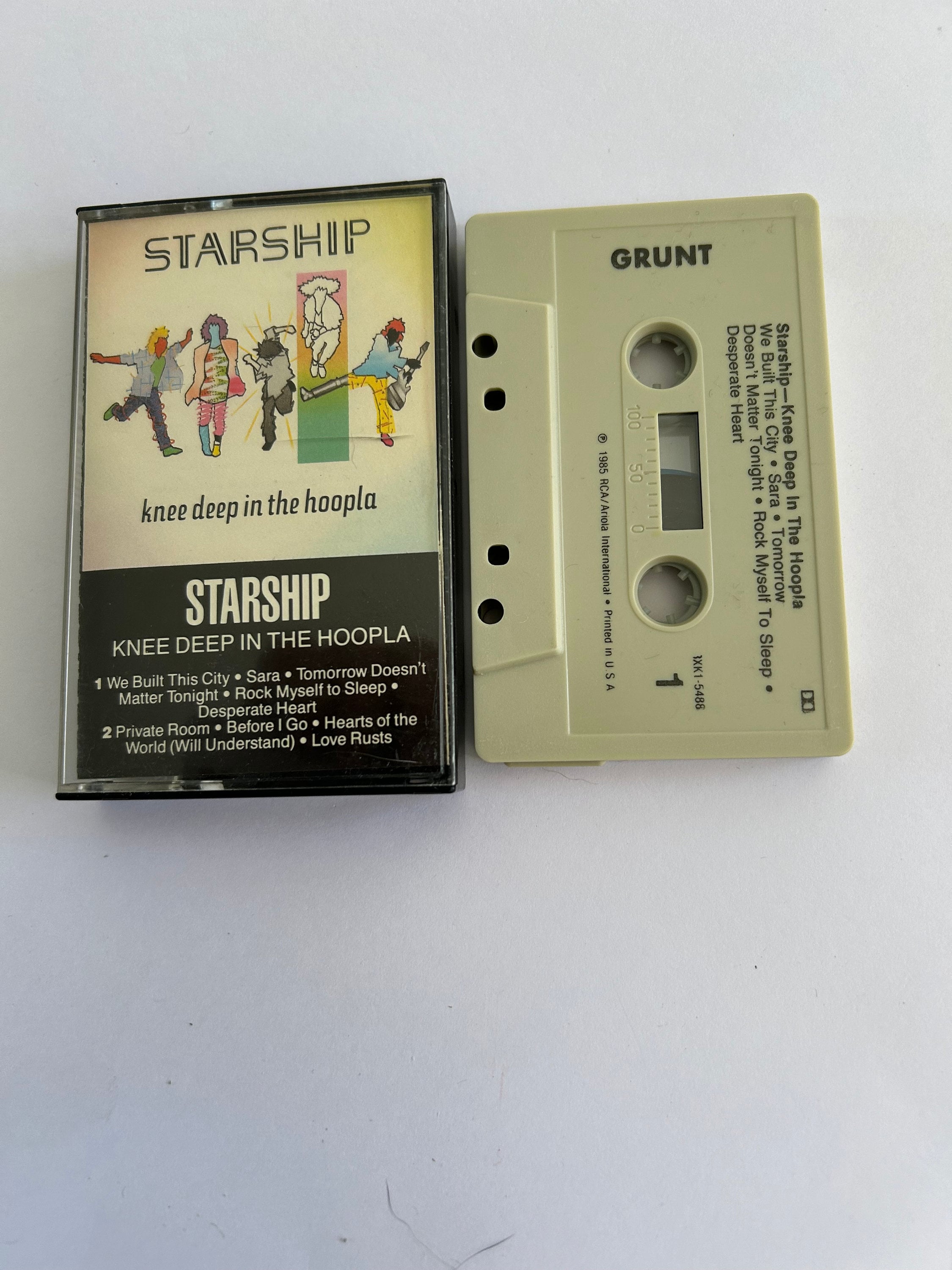Starship Knee Deep in the Hoopla Cassette Tape - Etsy