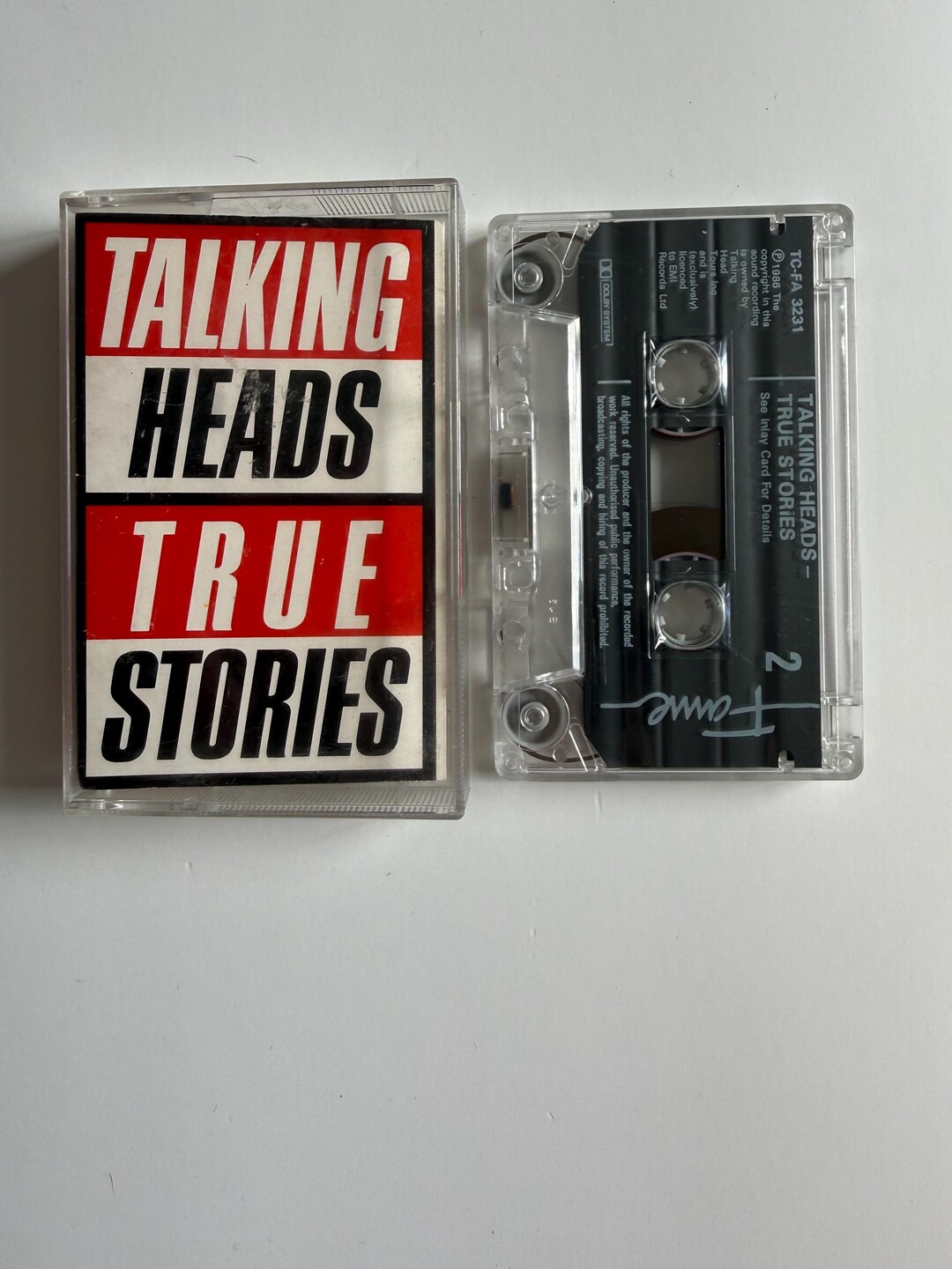 Talking Heads True Stories Cassette Tape - Etsy Talking Heads True Stories Cassette Tape - Etsy