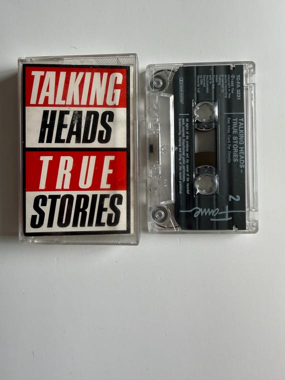 Talking Heads True Stories Cassette Tape - Etsy