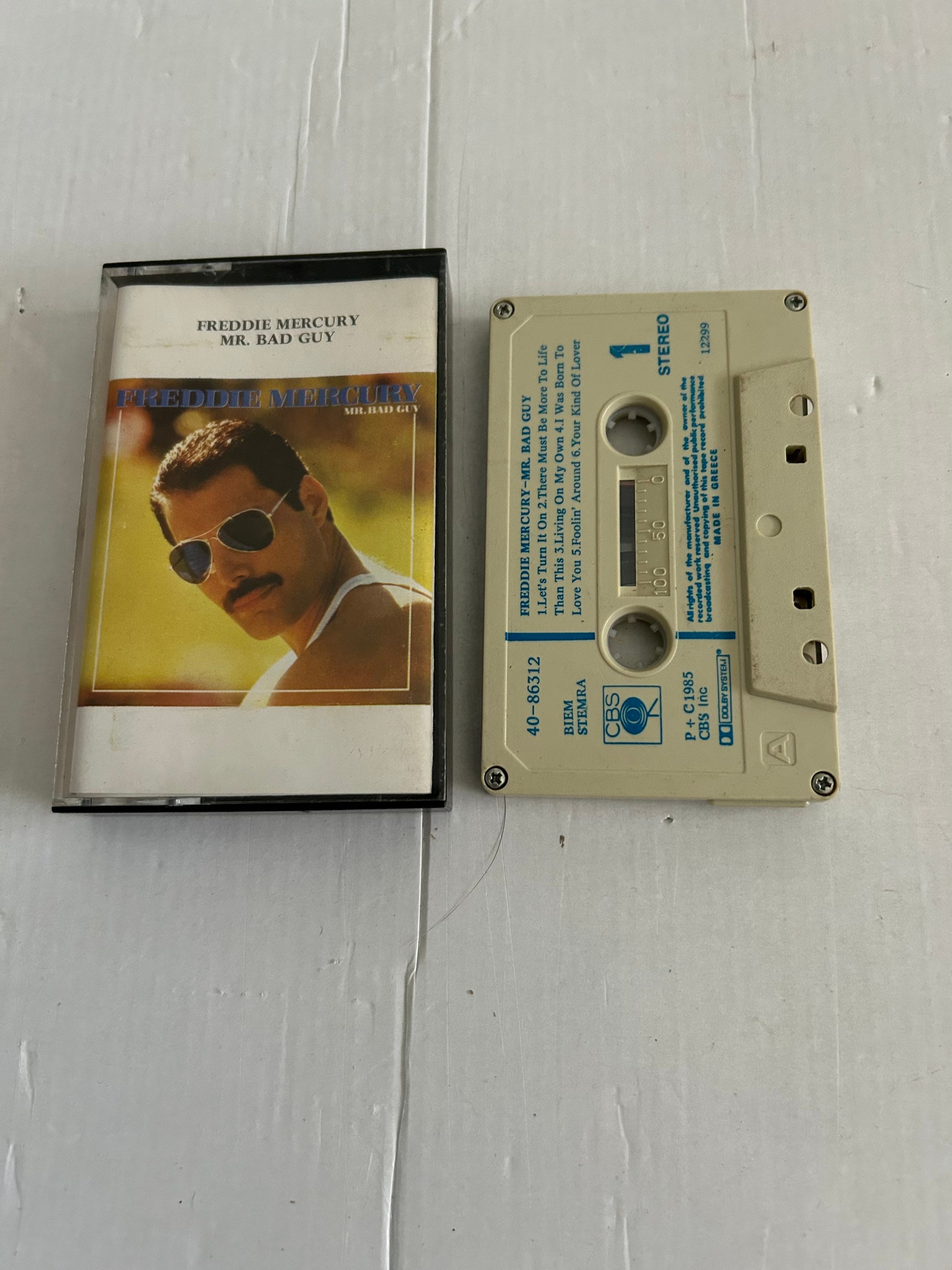 フレディ・マーキュリー MR.BAD GUY カセットテープ 国内盤 再生
