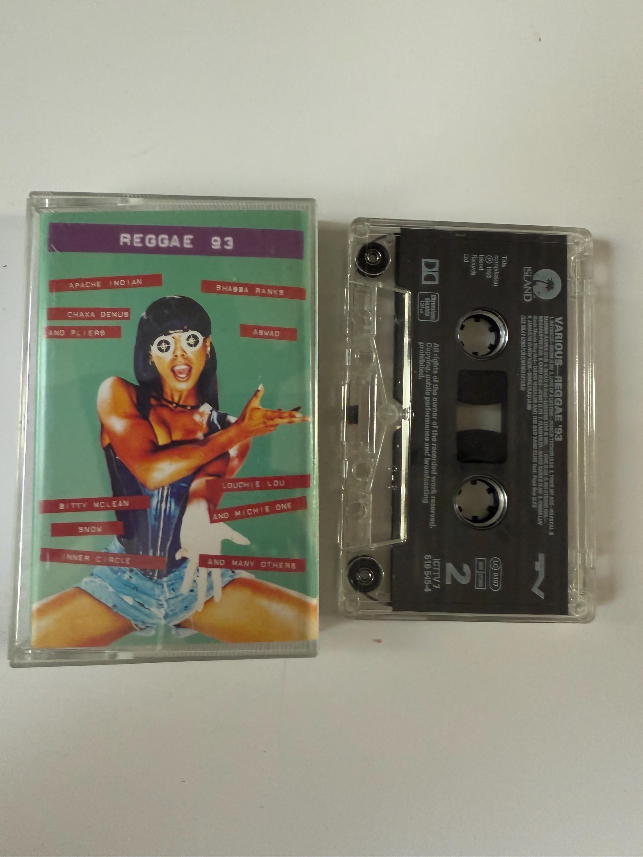 Reggae 93 Various Artists Cassette Tape - Etsy UK