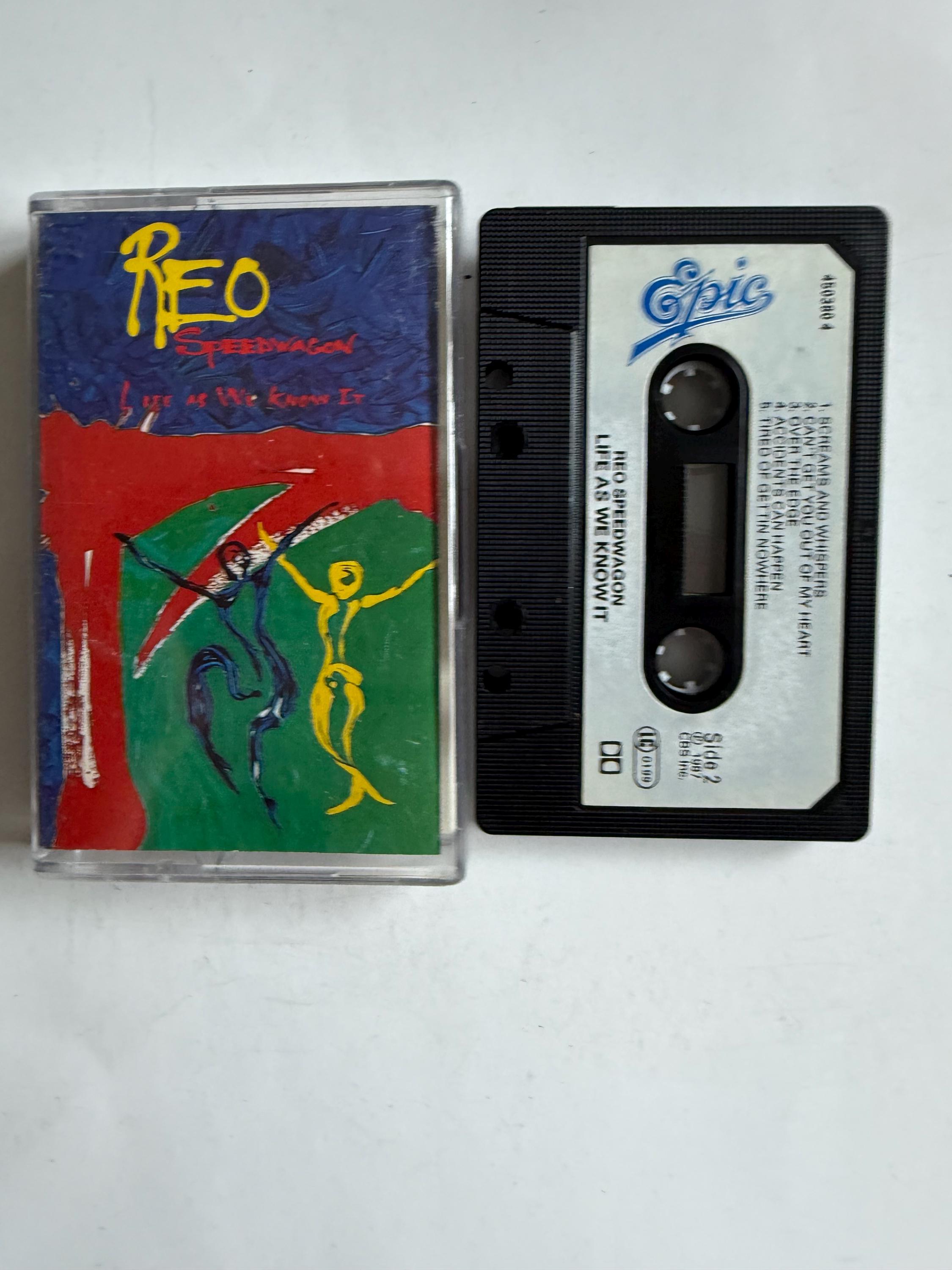 Buy Reo Speedwagon Life as We Know It Cassette Tape Online in 