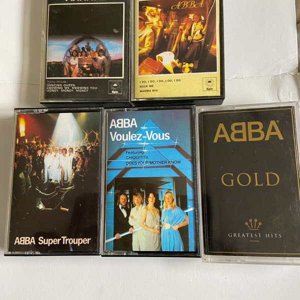 Abba,Five Star,Altered Images Cassette Tapes