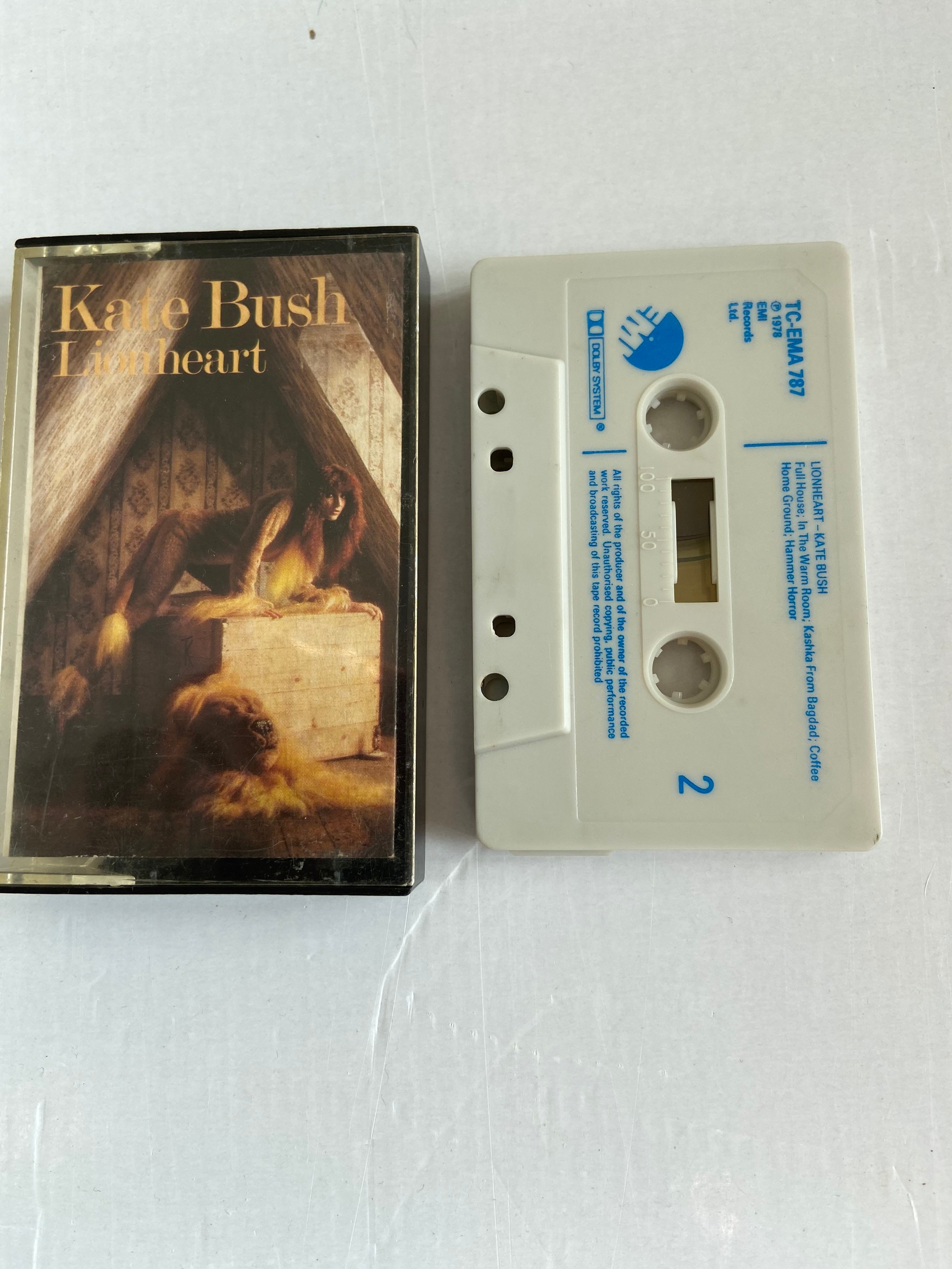 Kate bush cassette running up that hill - Etsy 日本