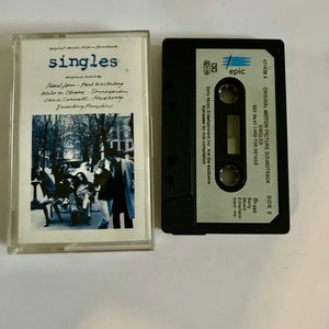 Singles Soundtrack Pearl Jam Smashing Kürbisse Alice In Ketten Kassette Tape